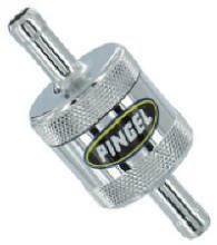 Pingel In Line Fuel Filter Chrome