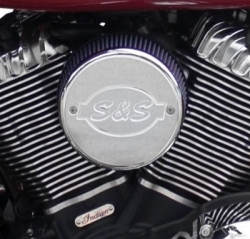 S&S Air Cleaner Cover Logo Indian