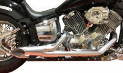 Roadster Exhaust V Star 1100