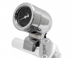 Baron Tachometer 2" Bullet Chrome 1" Clamp