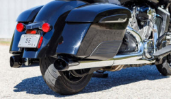 S&S Exhaust 4" Slip On Broadhead Indian Touring