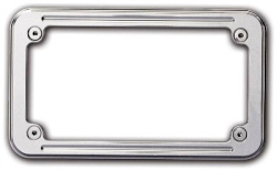 Pro One License Frame Ball Milled 